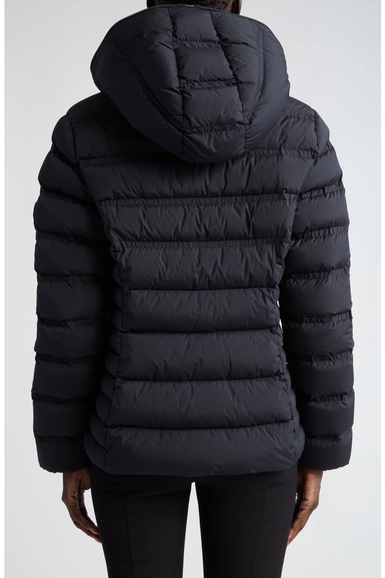 Alete Hooded Down Puffer Jacket, Alternate, color, BLACK