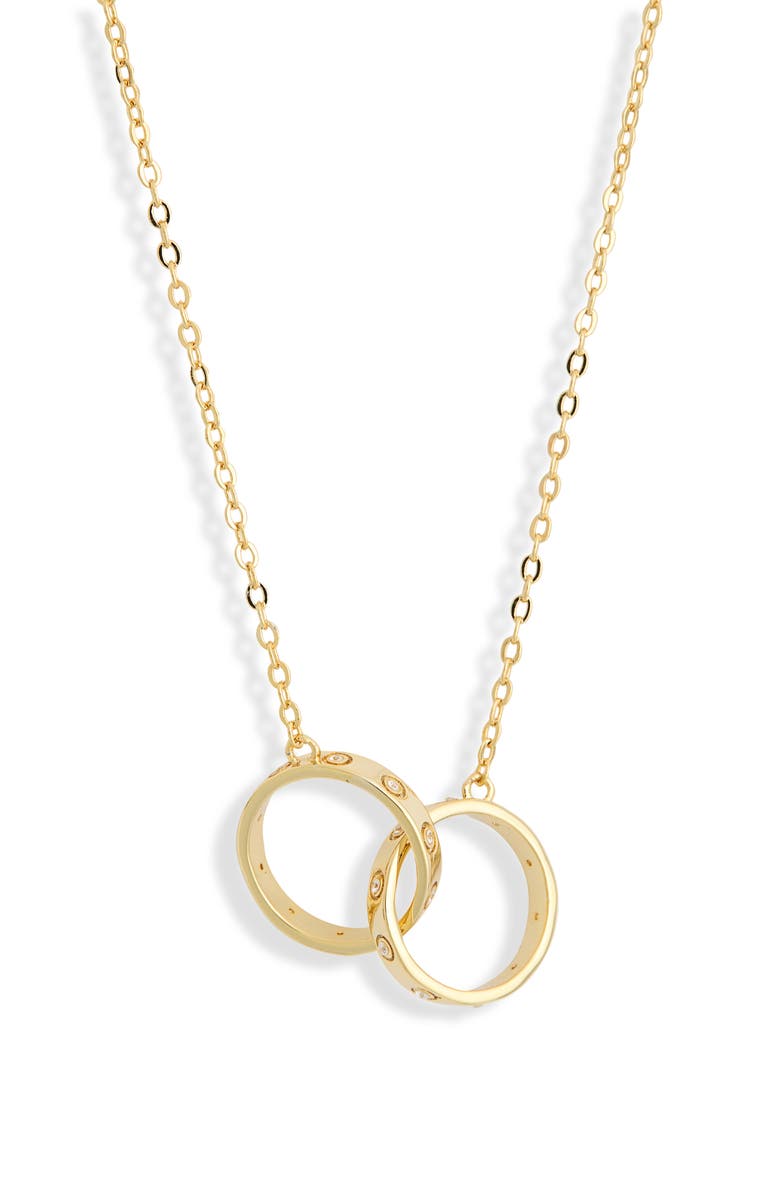 Electric Picks Legend Necklace, Main, color, Gold