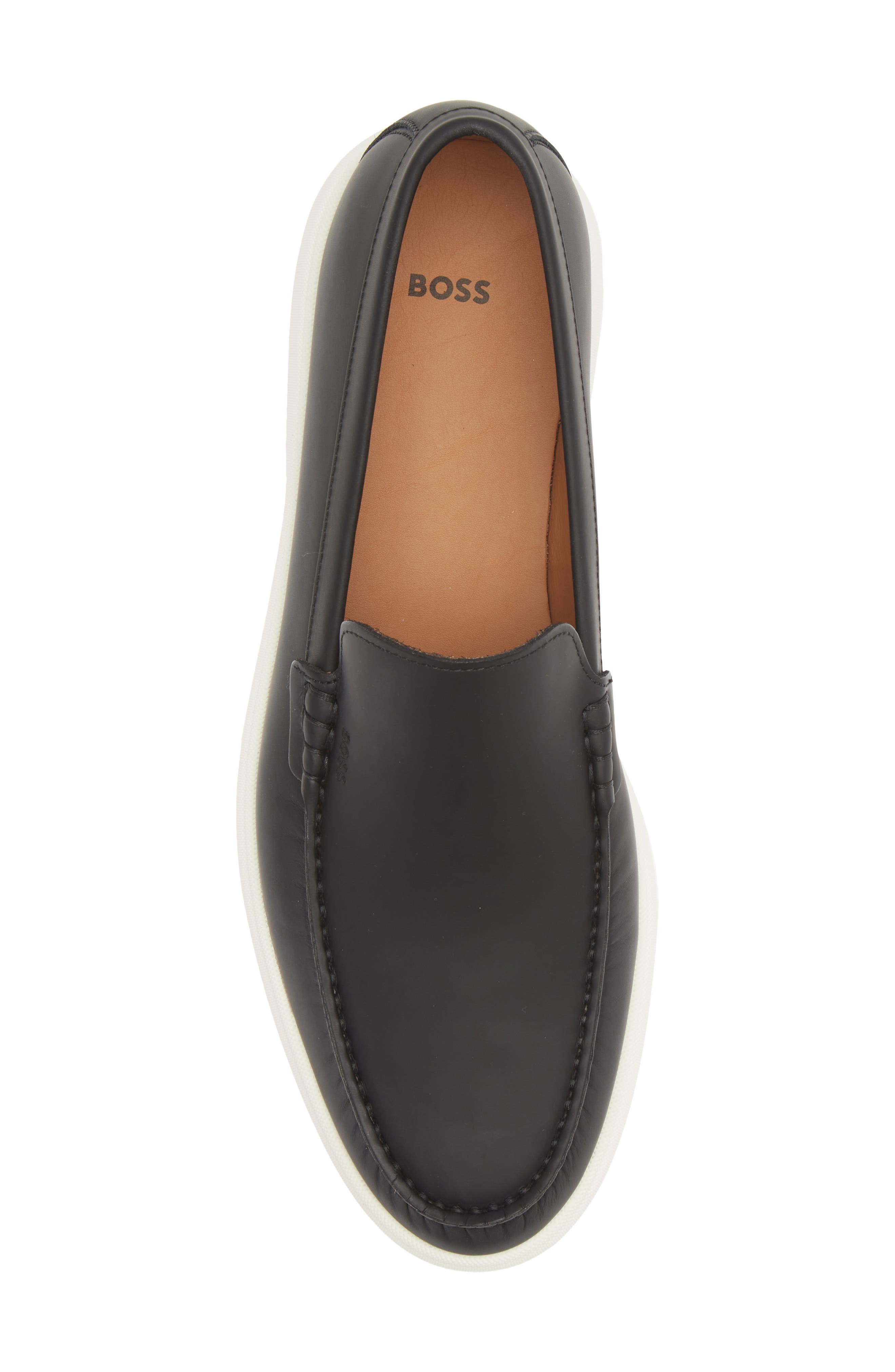 BOSS Sienne Moc Toe Loafer, Alternate, color, 