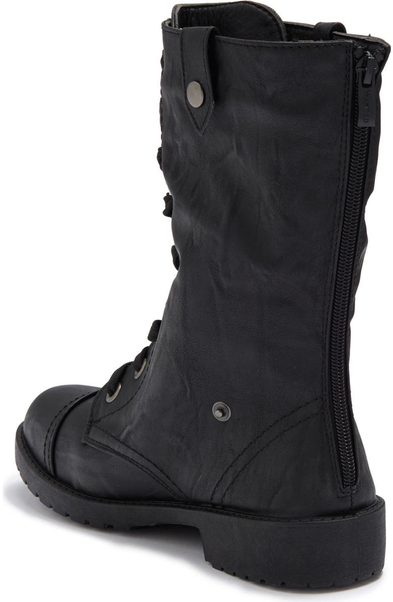 WANTED FOOTWEAR Combat Boot With Fold Down Side, Alternate, color,