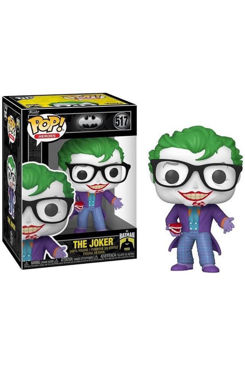 The Joker w/Teeth (Batman 8th Anniversary) Funko Pop!, Main, color, Black