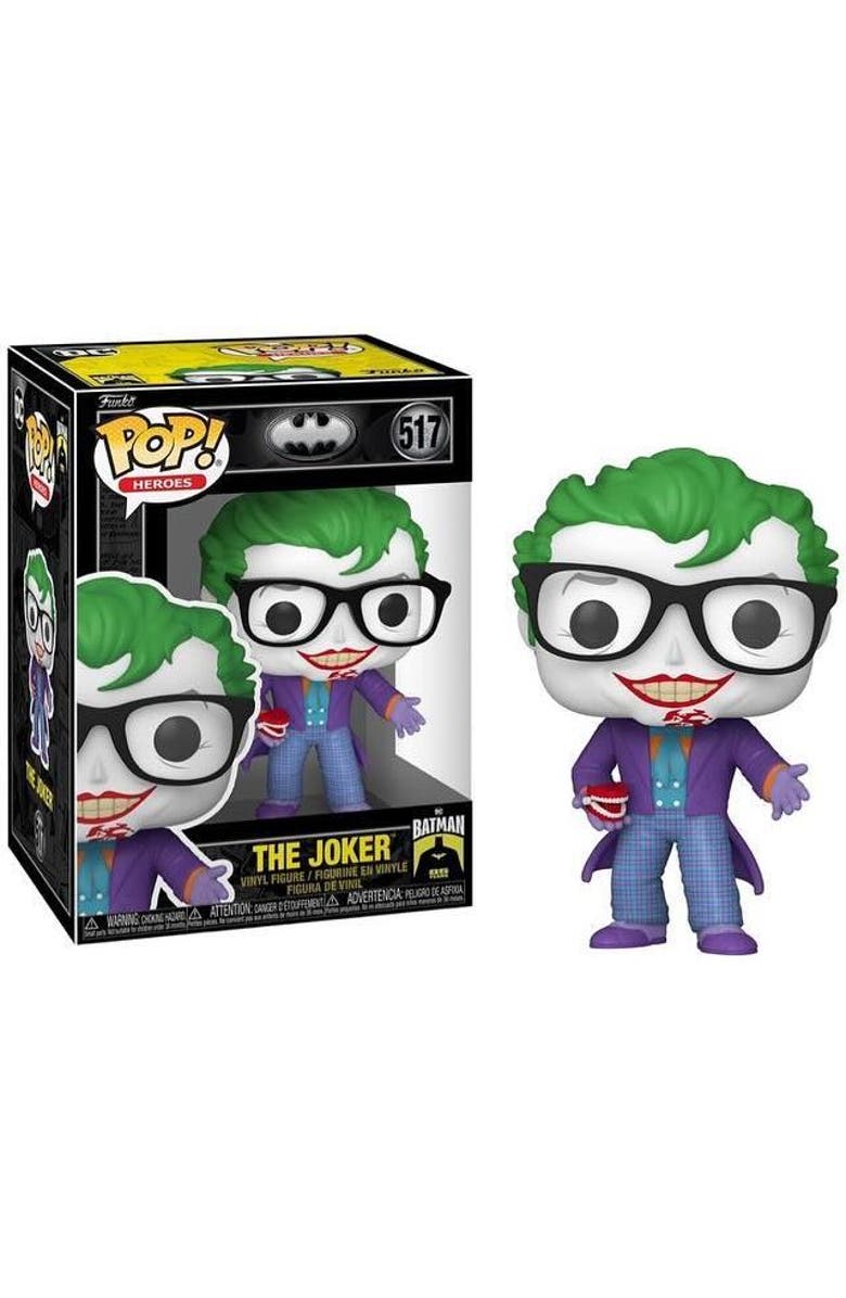 Funko The Joker w/Teeth (Batman 8th Anniversary) Funko Pop!, Main, color, Black