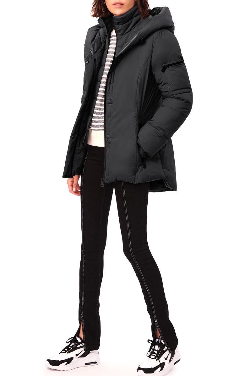 Bernardo Midtown Water Resistant Hooded Puffer Jacket, Alternate, color,