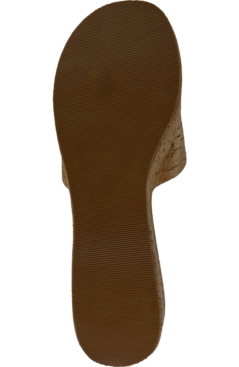 SHUSHOP Ivy Platform Slide Sandal, Alternate, color, Cork