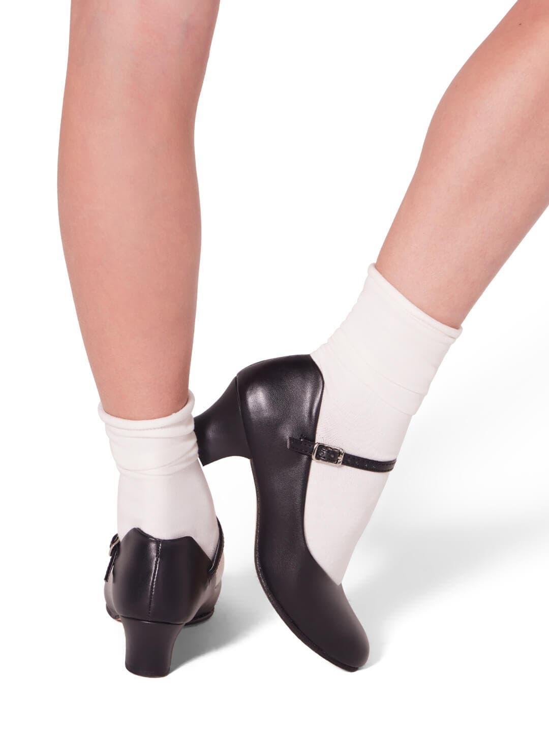 Jr. Footlight Character Shoe, Alternate, color, black