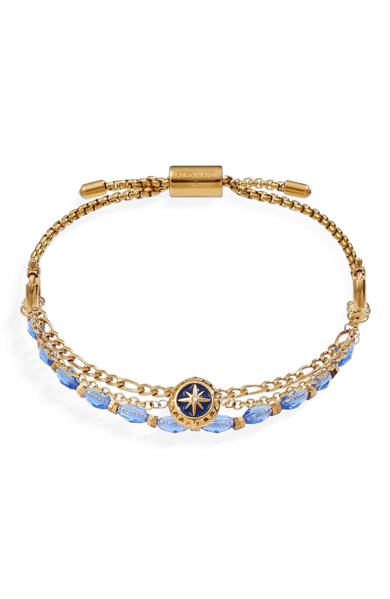 Alex and Ani Compass Stranded Bracelet Set, Main, color, Gold