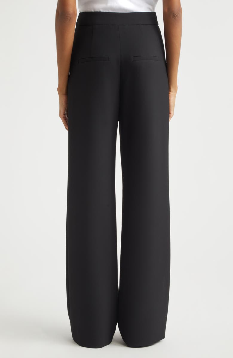 Veronica Beard Tonelli Straight Leg Pants, Alternate, color, Black