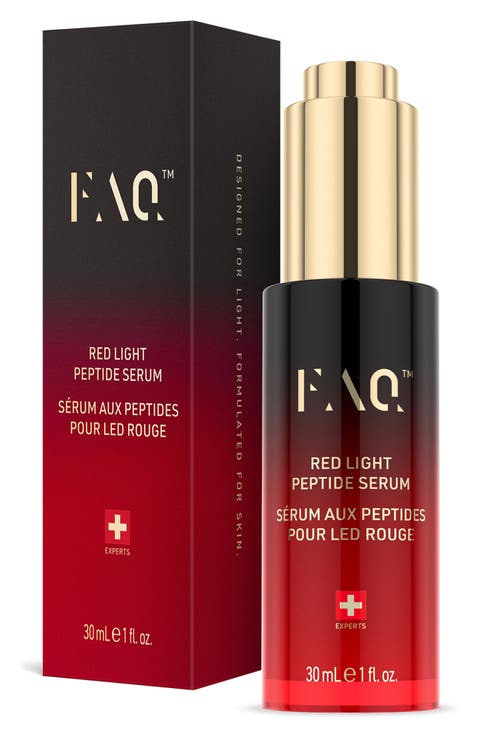 FAQ Red Light Peptide Serum