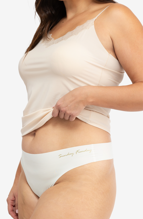 UWILA WARRIOR UWILA WARRIOR SOFT SEAMLESS DAYS OF THE WEEK THONG 