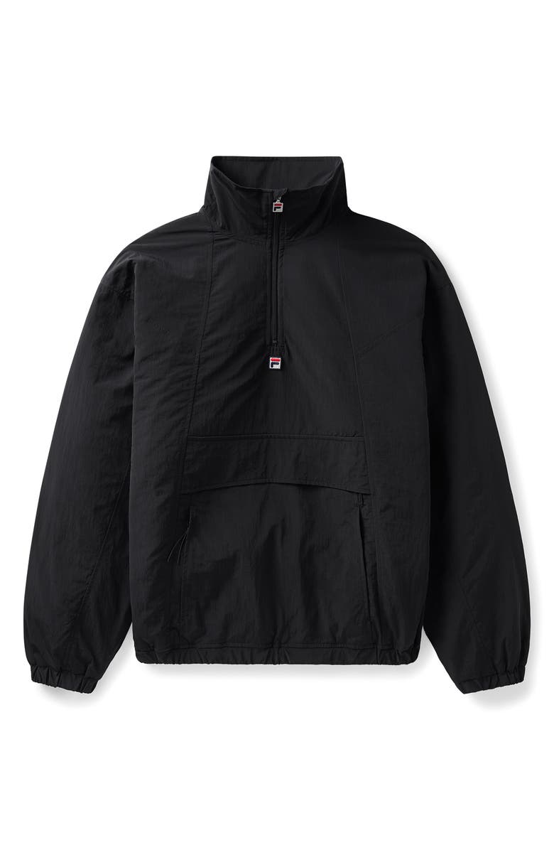 FILA x Hailey Half Zip Nylon Oversize Jacket, Alternate, color, 