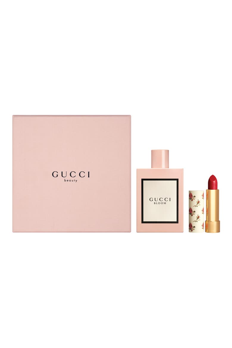 Bloom Eau de Parfum & Sheer Lipstick Set $172 Value, Main, color, NO COLOR