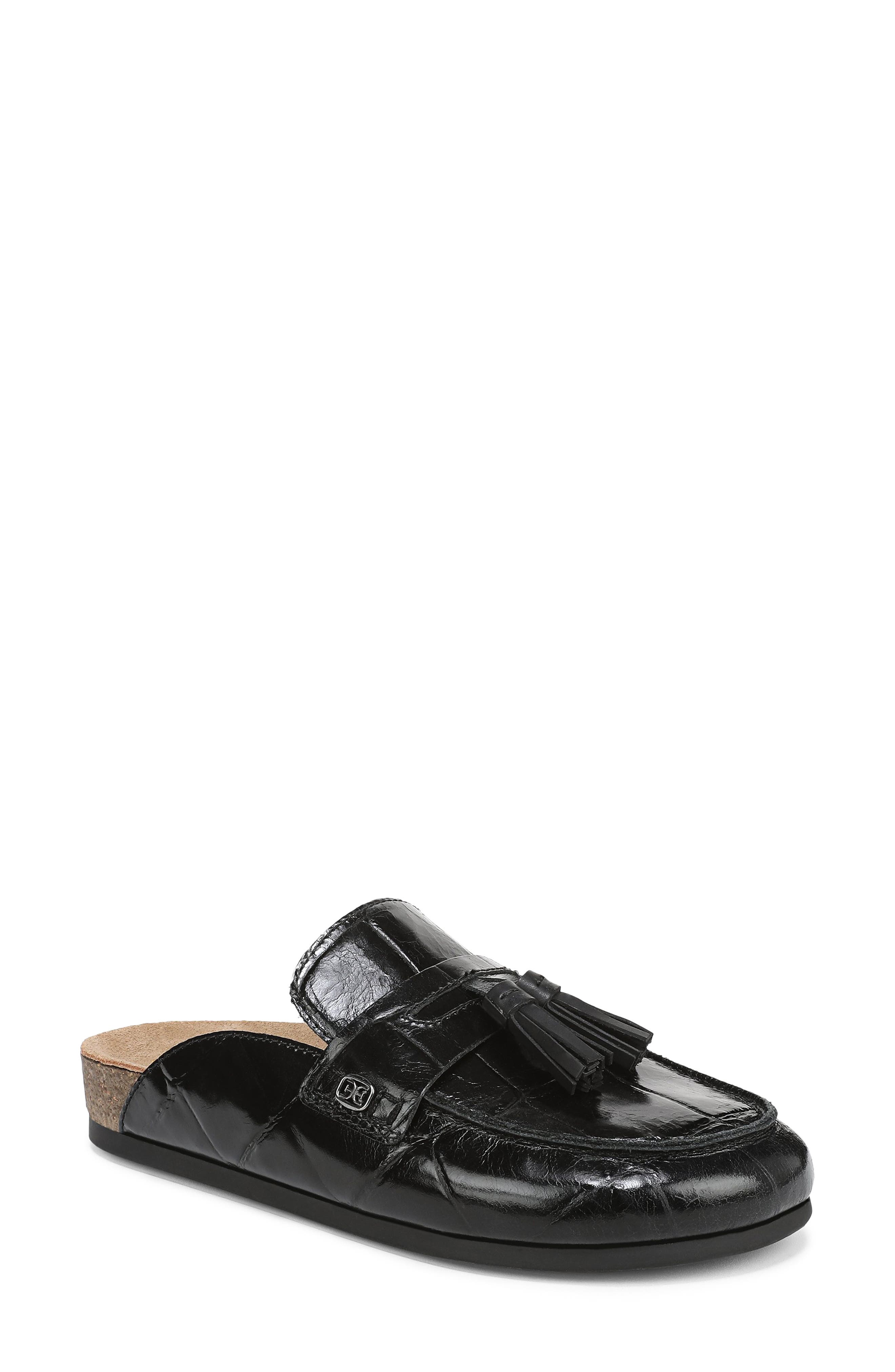 Sam Edelman Astrid Tassel Loafer, Main, color, Black