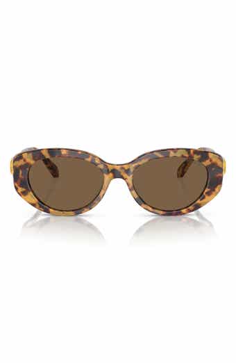 Swarovski 53mm Oval Sunglasses