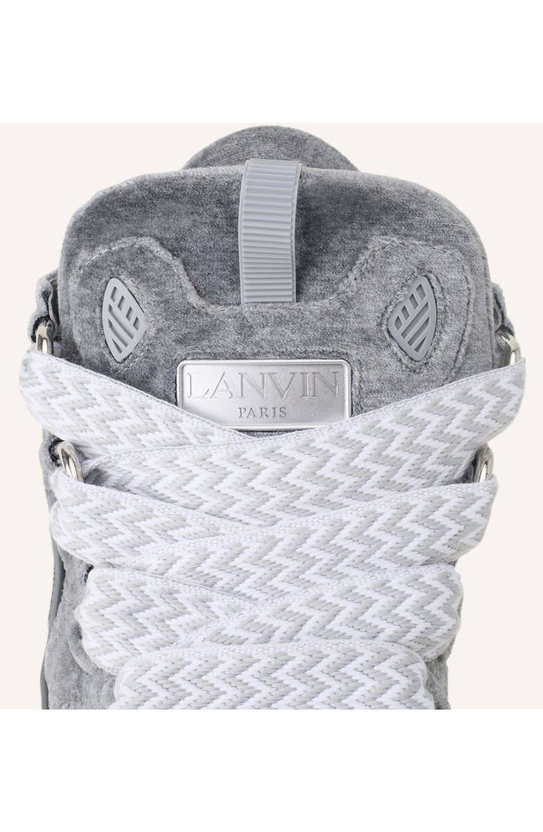 Lanvin Curb Sneakers In Jersey, Alternate, color, Grey/Grey