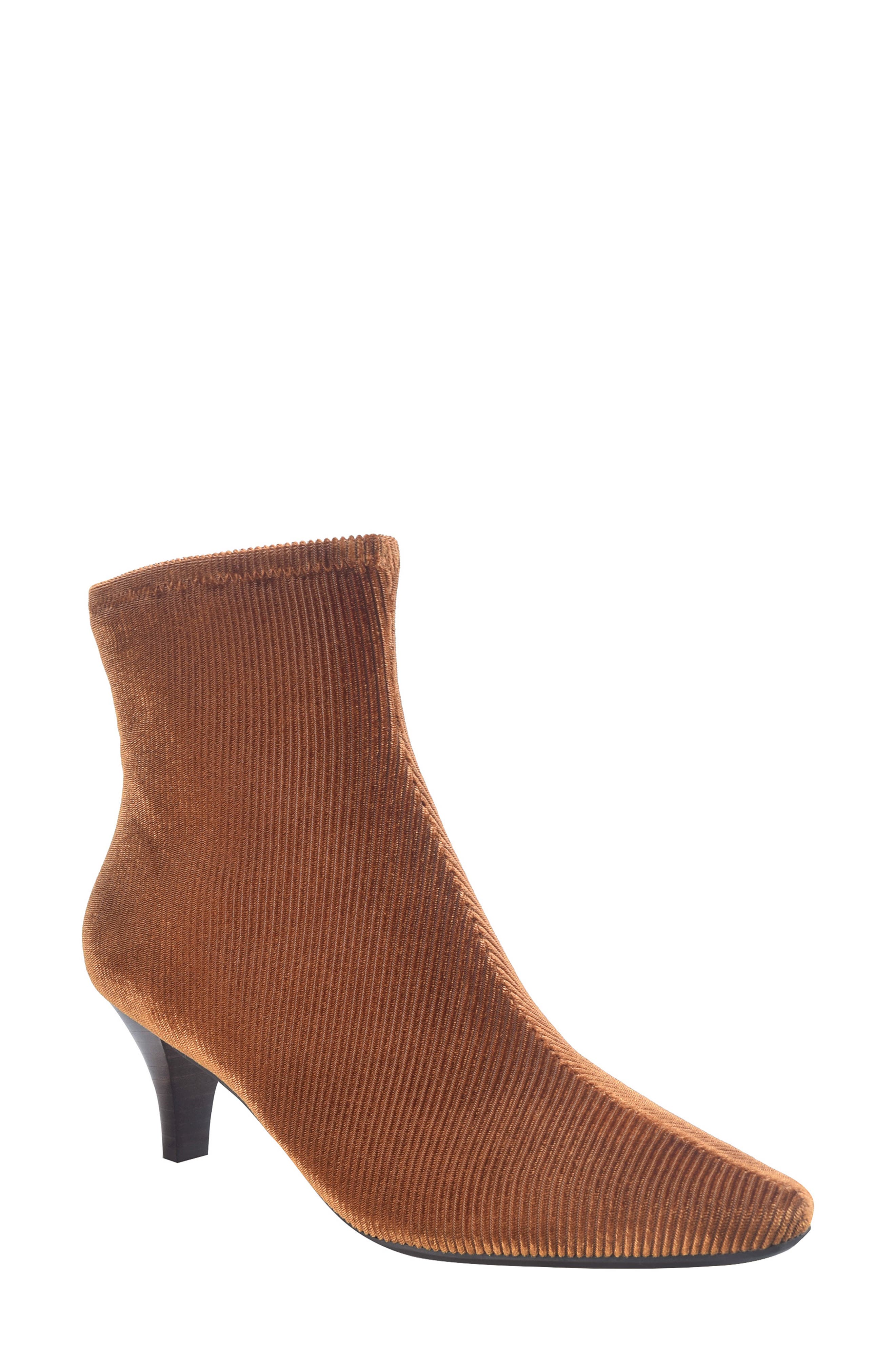 Impo Naja Corduroy Stretch Ankle Bootie, Main, color, 
