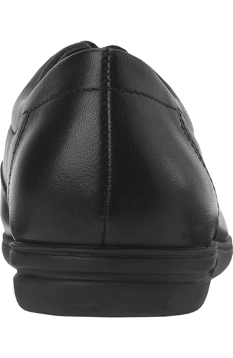 Easy Spirit Motion Sneaker, Alternate, color, Black Leather