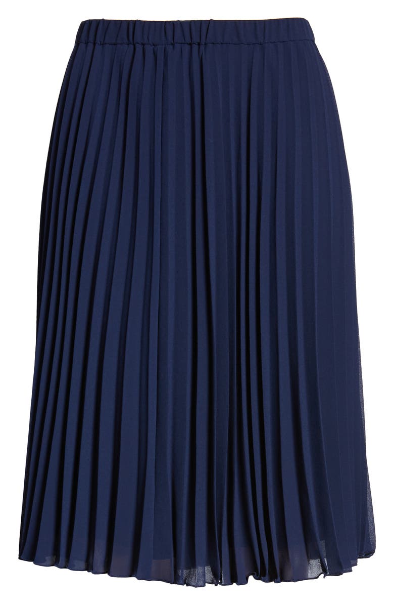Anne Klein Pleated Skirt, Alternate, color,