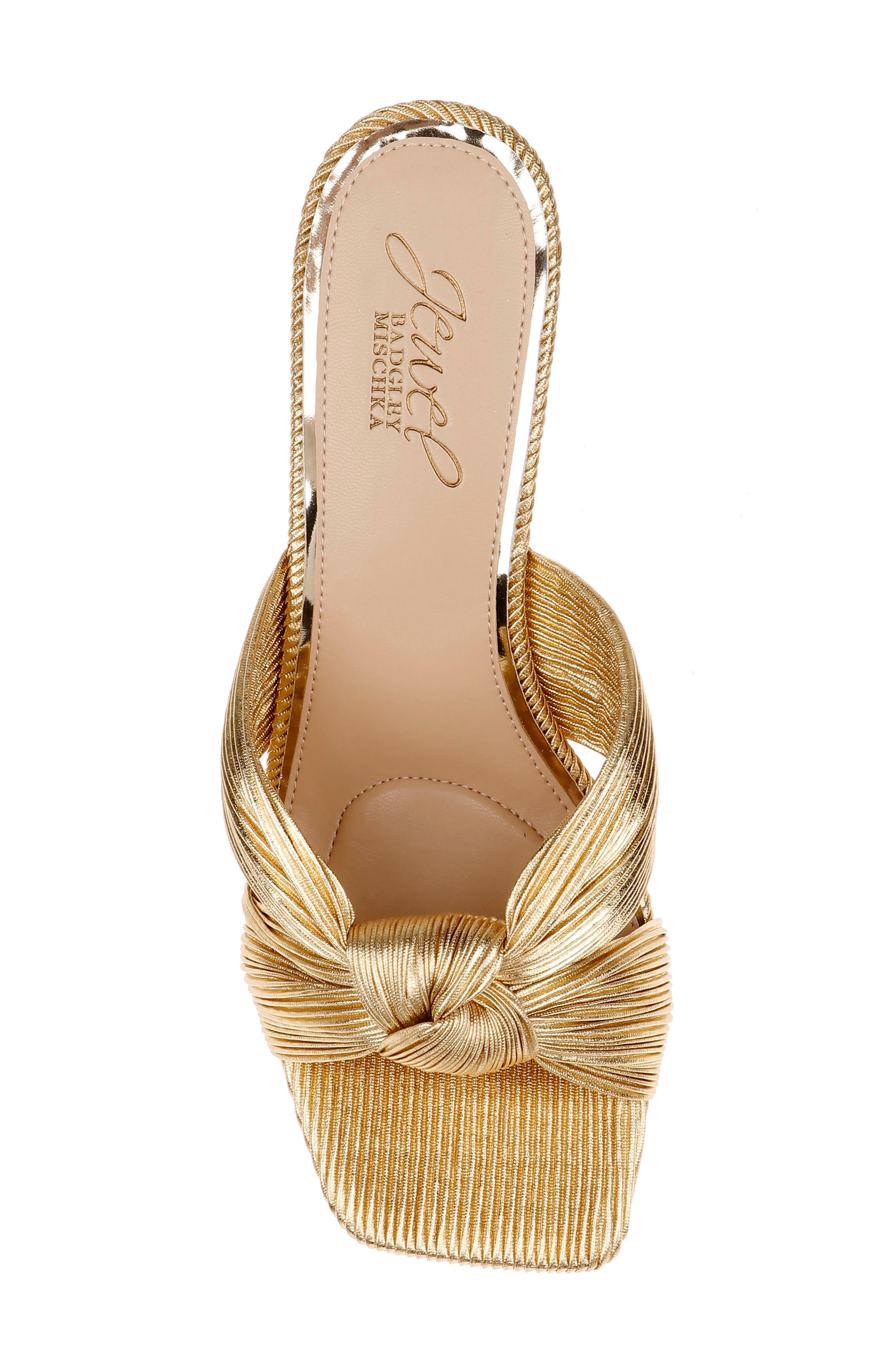 Hype Wedge Slide Sandal, Alternate, color, CHAMPAGNE GOLD