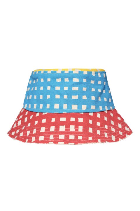 Grid Bucket Hat