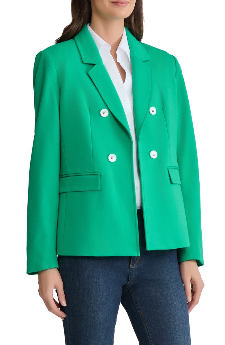 Jones New York Faux Double Breasted Blazer, Alternate, color, 