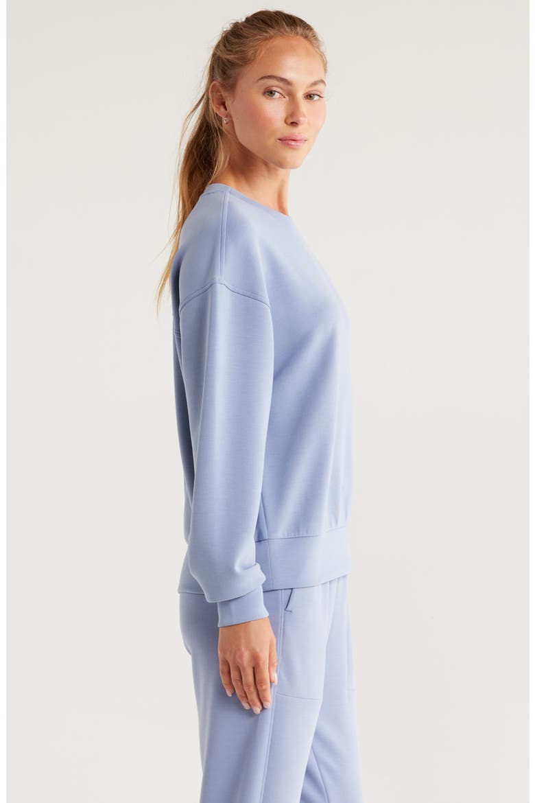 Soft Luxe Boxy Crew Sweatshirt, Alternate, color, BLUE TEMPEST