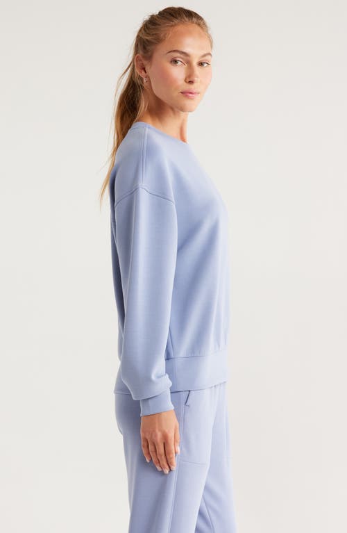 Zella Boxy Ultrasoft Scuba Knit Sweatshirt