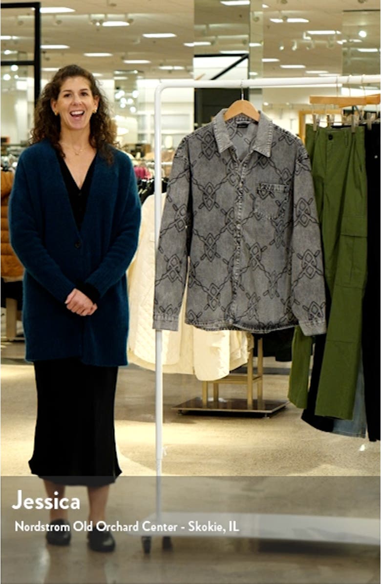 Rahul Denim Button-Up Shirt Jacket, sales video thumbnail