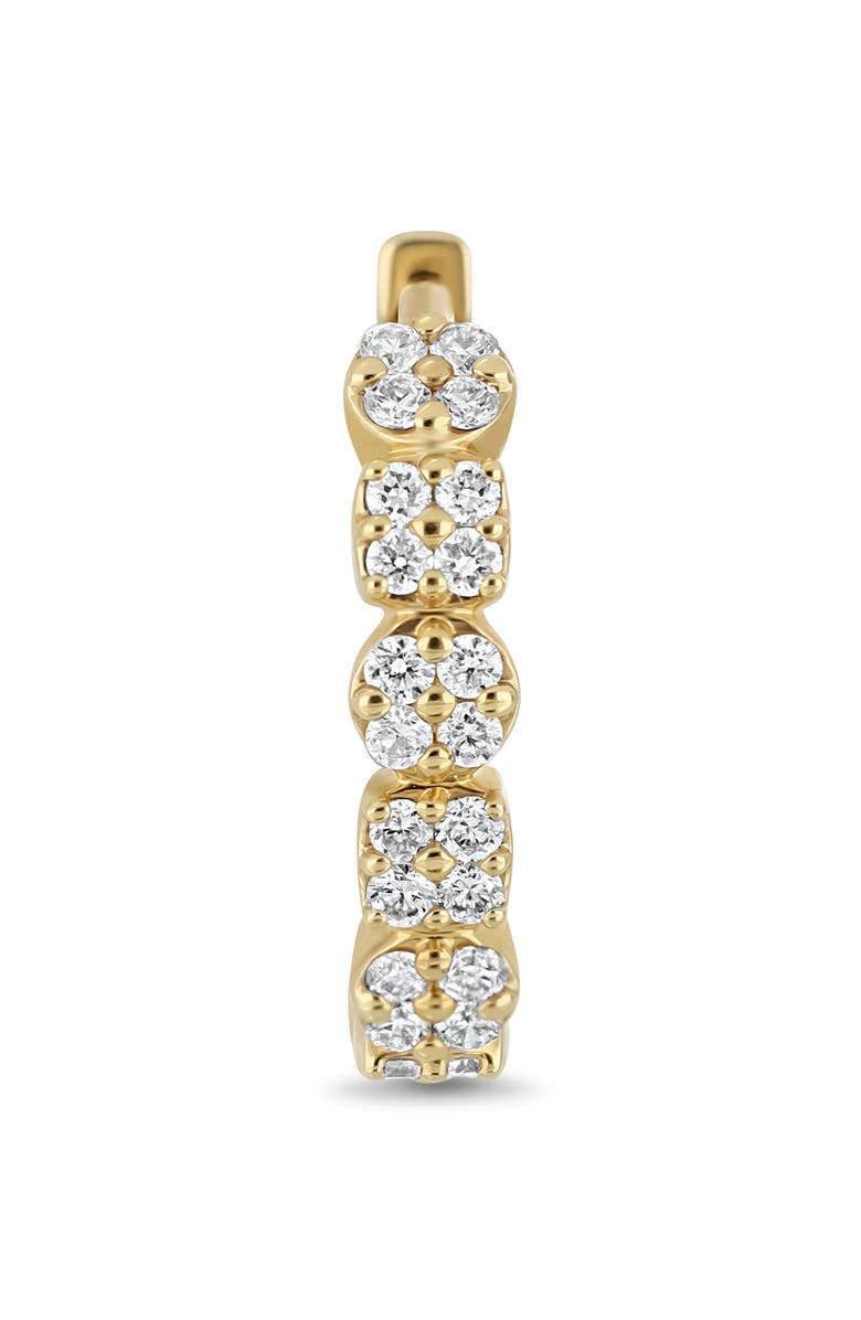 Bony Levy Maya 18K Yellow Gold Diamond Hoop Earrings, Alternate, color, 18K Yellow Gold