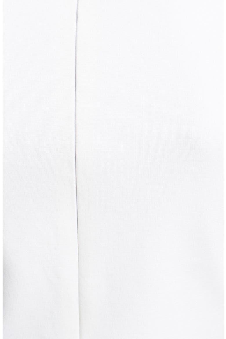 Illusion Cutout Fit & Flare Dress, Alternate, color, IVORY