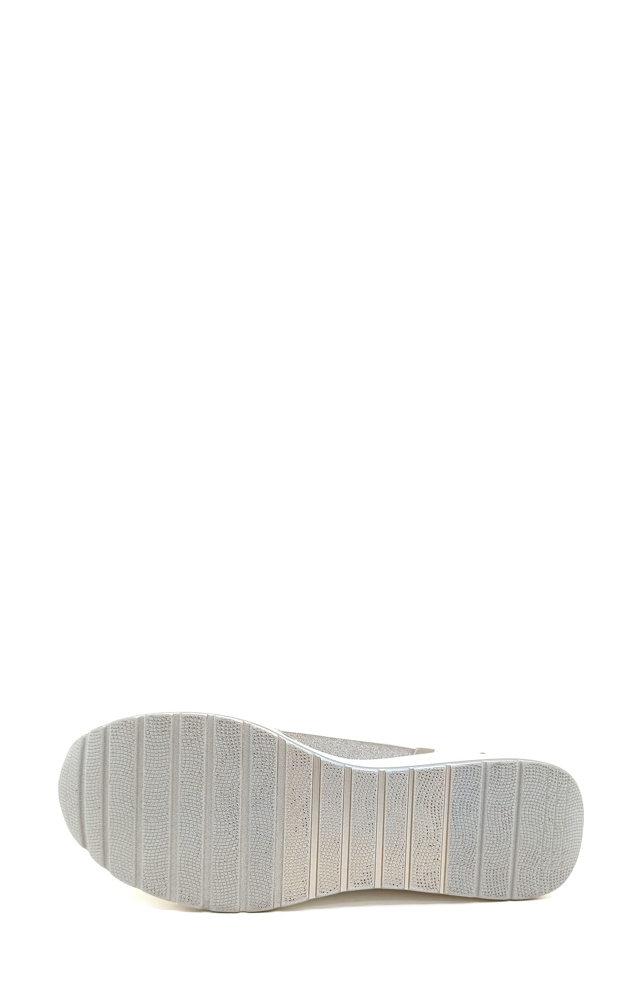 Fiona Platform Wedge Sneaker, Alternate, color, CREAM MESH