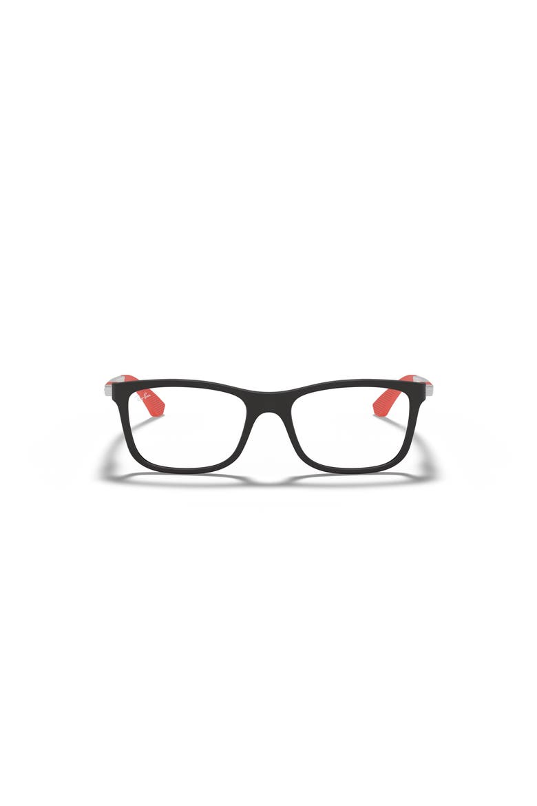 46mm Square optical glasses, Alternate, color, Black