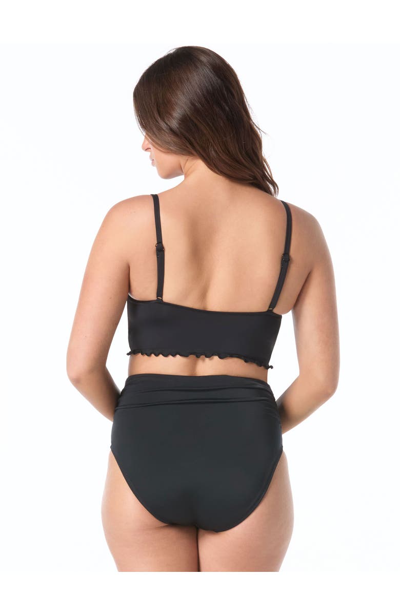 COCO REEF Lavish Crop Top, Alternate, color, Cast-Black
