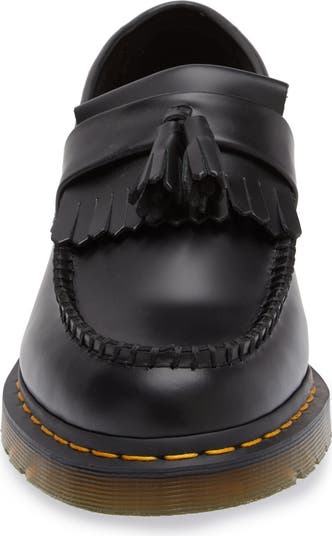 未使用　Dr. Martens ADRIAN WS 42 Adrian Smooth Leather Tassel Loafers in Black | Dr. Martens