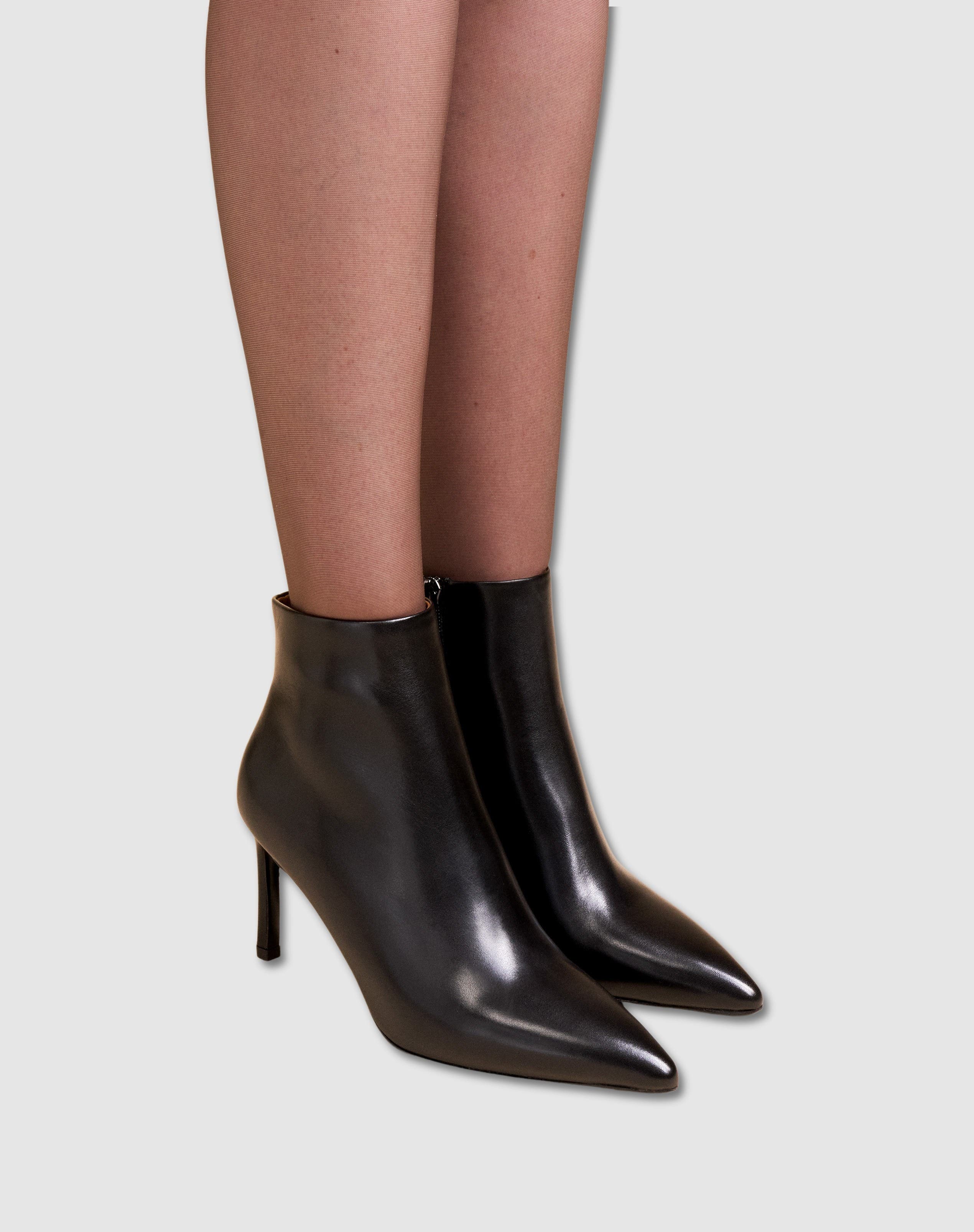 MI/MAI Noura Pointed Toe Ankle Boot, Alternate, color, Black