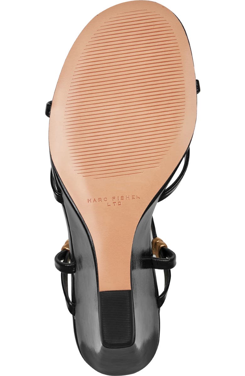Marc Fisher LTD Faithy Slingback Wedge Sandal, Alternate, color, Black