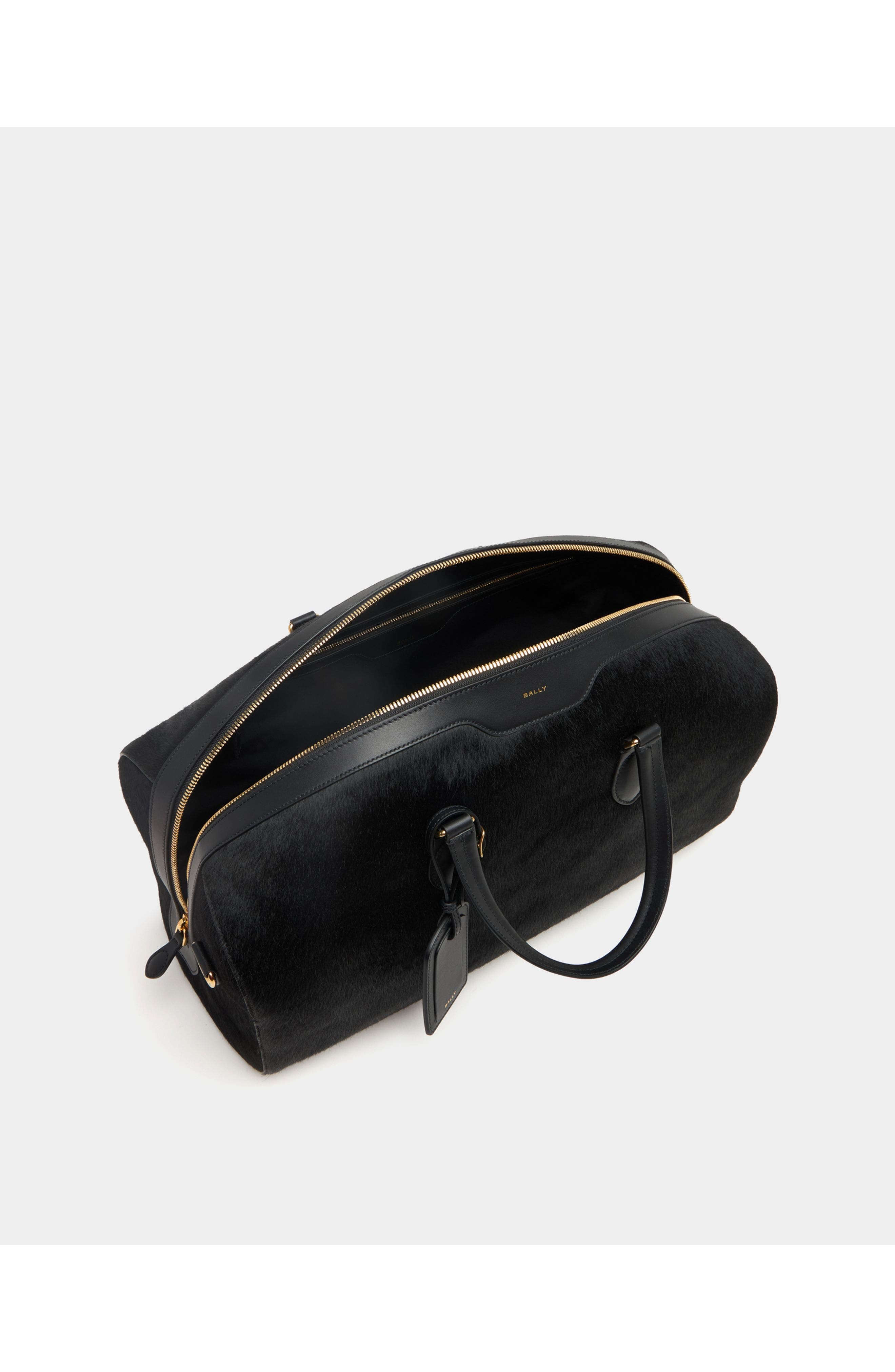 Bally Beckett Duffle Bag in Pony Hair, Alternate, color, 