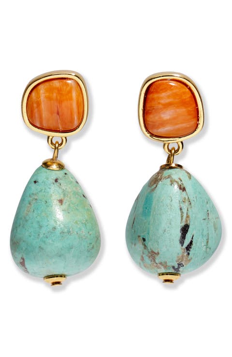 Citrus Splash Drop Earrings