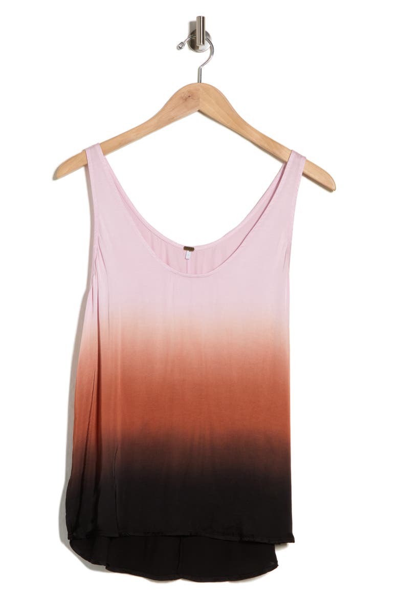 Nari Satin Tank, Alternate, color, ANTIQUE VIOLET OMBRE