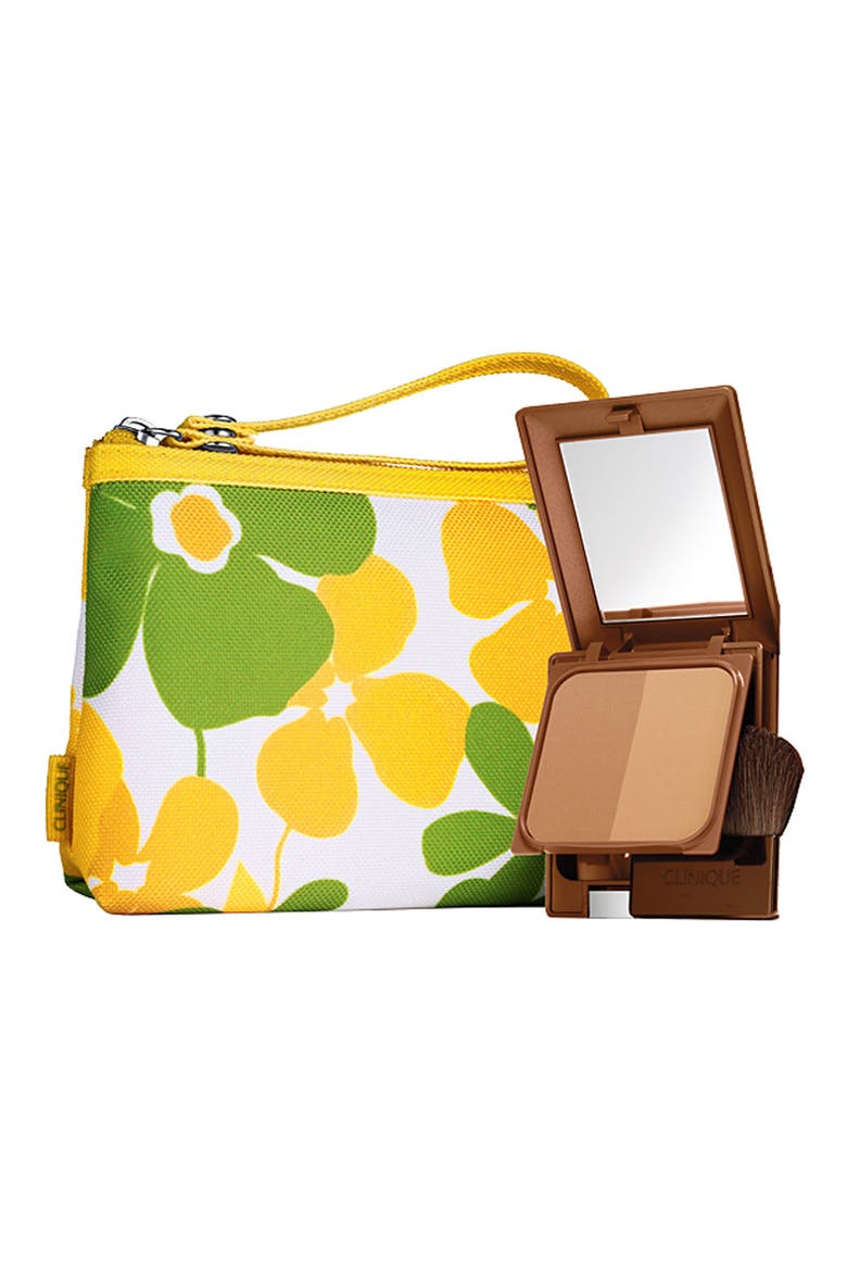 'Almost Bronzer' SPF 15 Powder with Makeup Bag, Main, color, LIGHT/MEDIUM