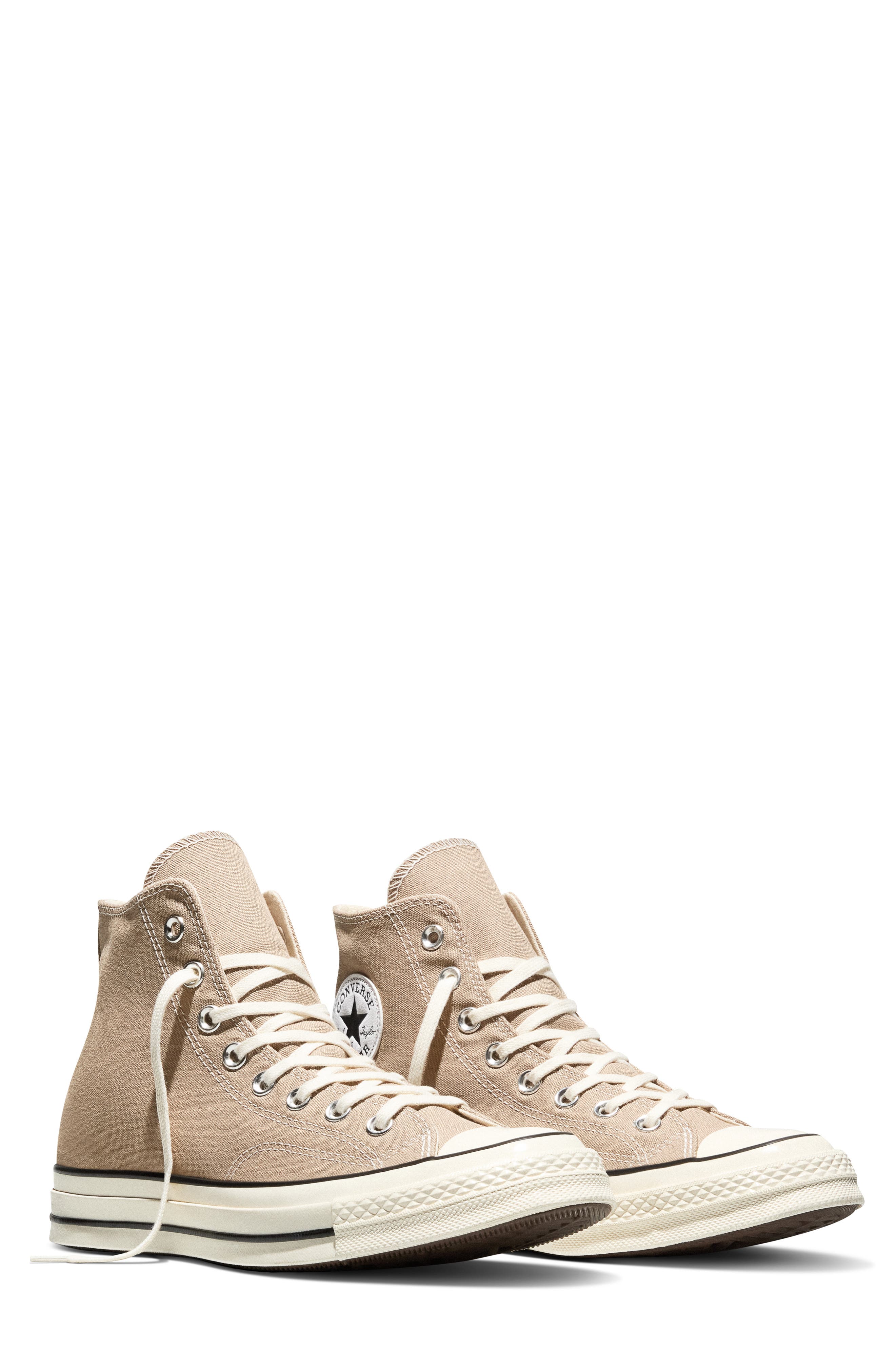 Chuck 70 High Top Sneaker, Alternate, color, VINTAGE CARGO/ EGRET/ BLACK