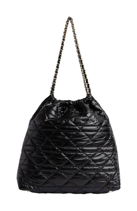 Camilla Drawstring Tote Bag