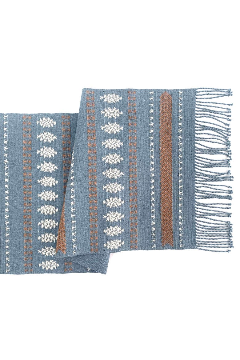 Recycled Denim San Rafael Table Runner, Main, color, Recycled Denim