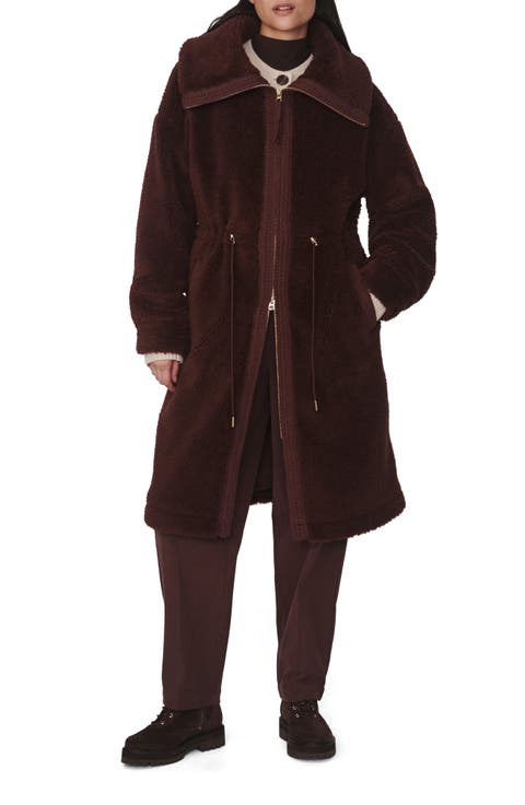 Bennet Long Faux Shearling Coat