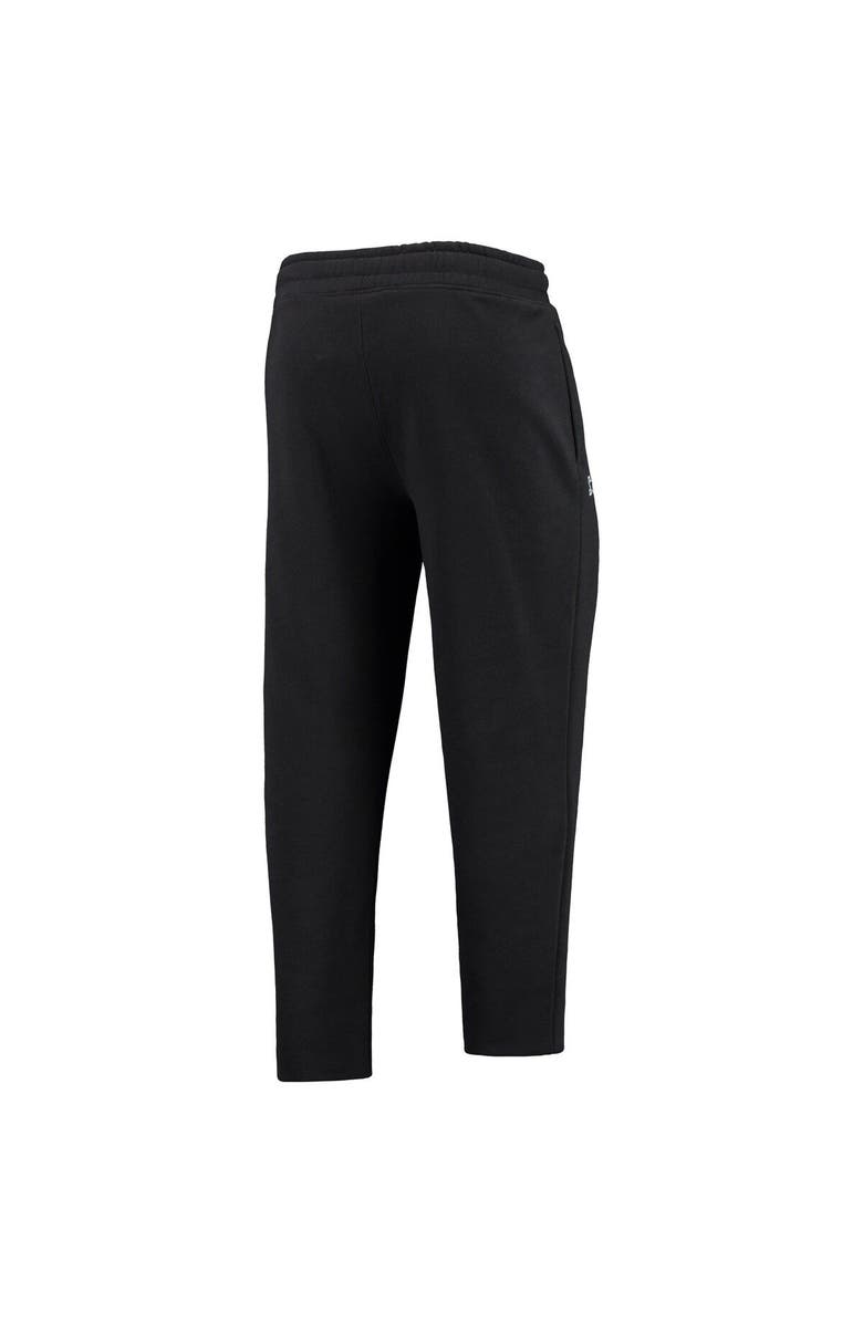 STARTER Men's Black Carolina Panthers Starter Option Run Sweatpants, Alternate, color, 