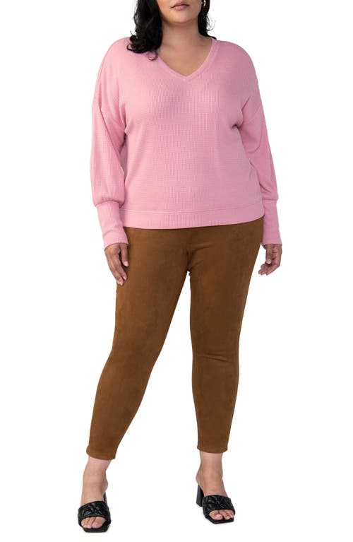 Sanctuary Runway Leggings In Brown