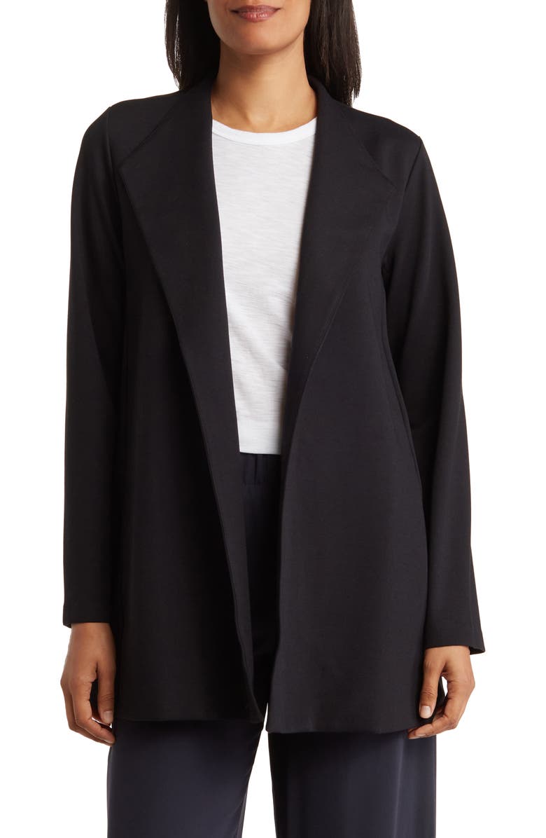 Eileen Fisher Open Front Jacket, Main, color, 