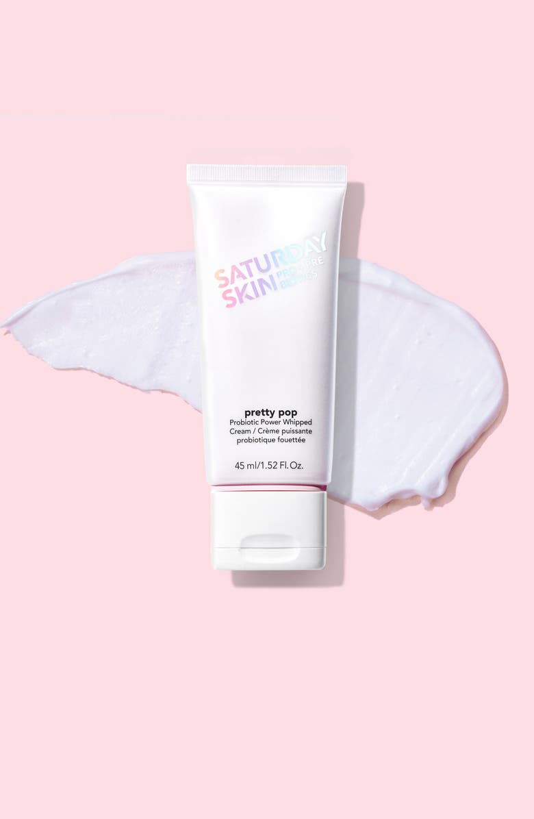 Saturday Skin Pretty Pop Probiotic Power Whipped Cream, Alternate, color,
