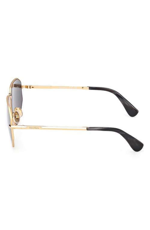 Max Mara Miller 54mm Navigator Sunglasses