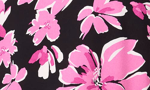 Vince Camuto Floral Print Woven Shirt In Violet Blush