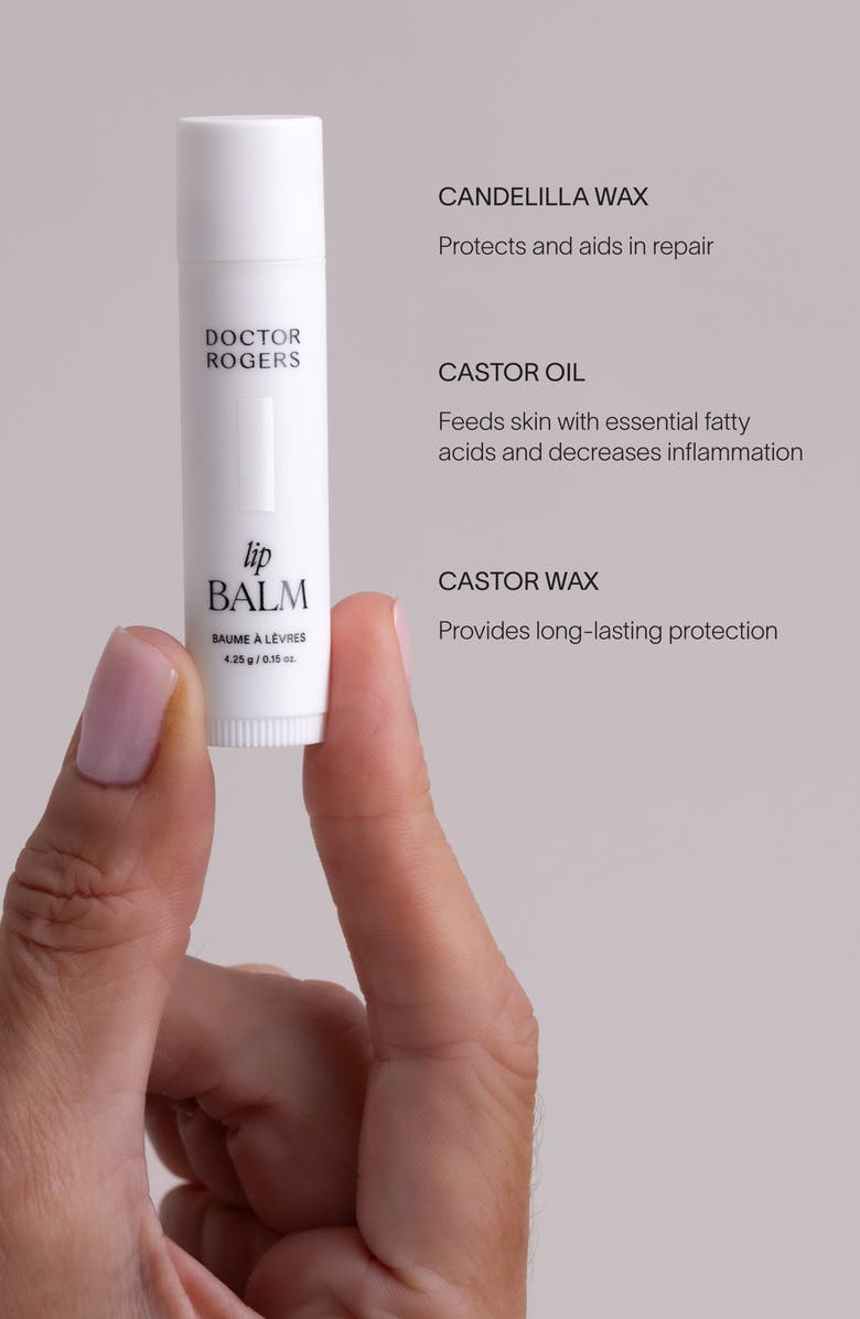 DOCTOR ROGERS Lip Balm, Alternate, color, White